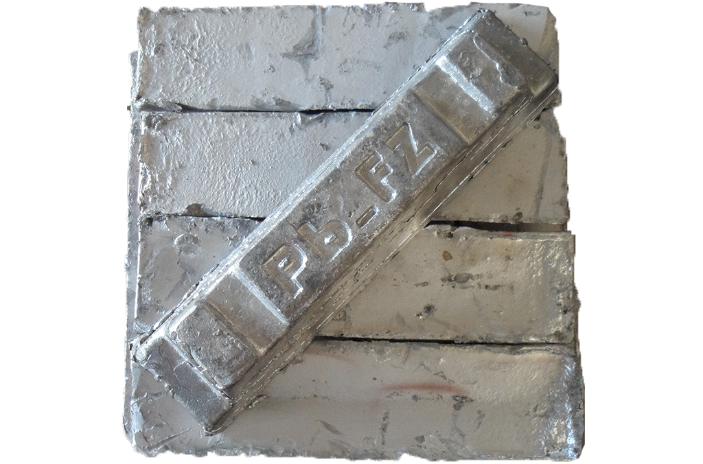 Remelted antimony lead ingot Faravran